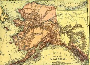 1895 Map of Alaska